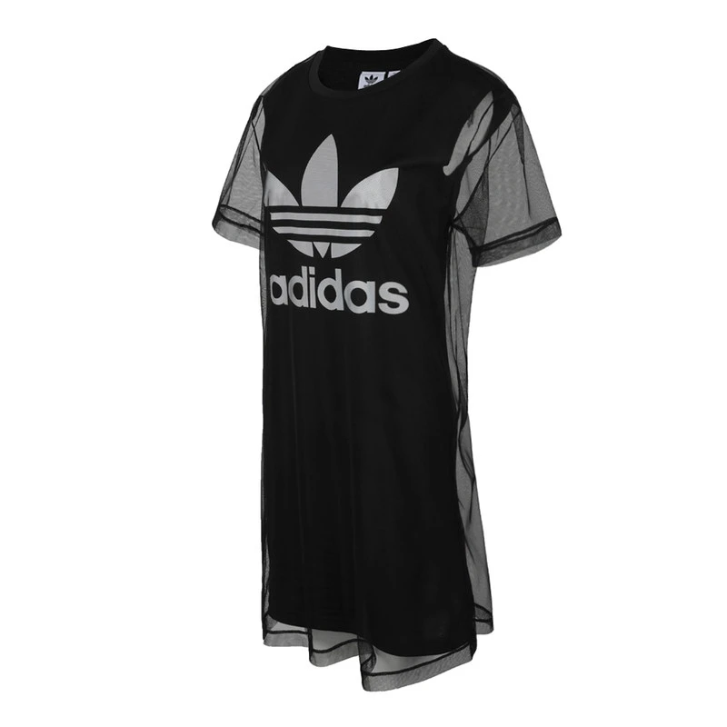 Новое поступление Оригинальная футболка Adidas Original платье женские футболки