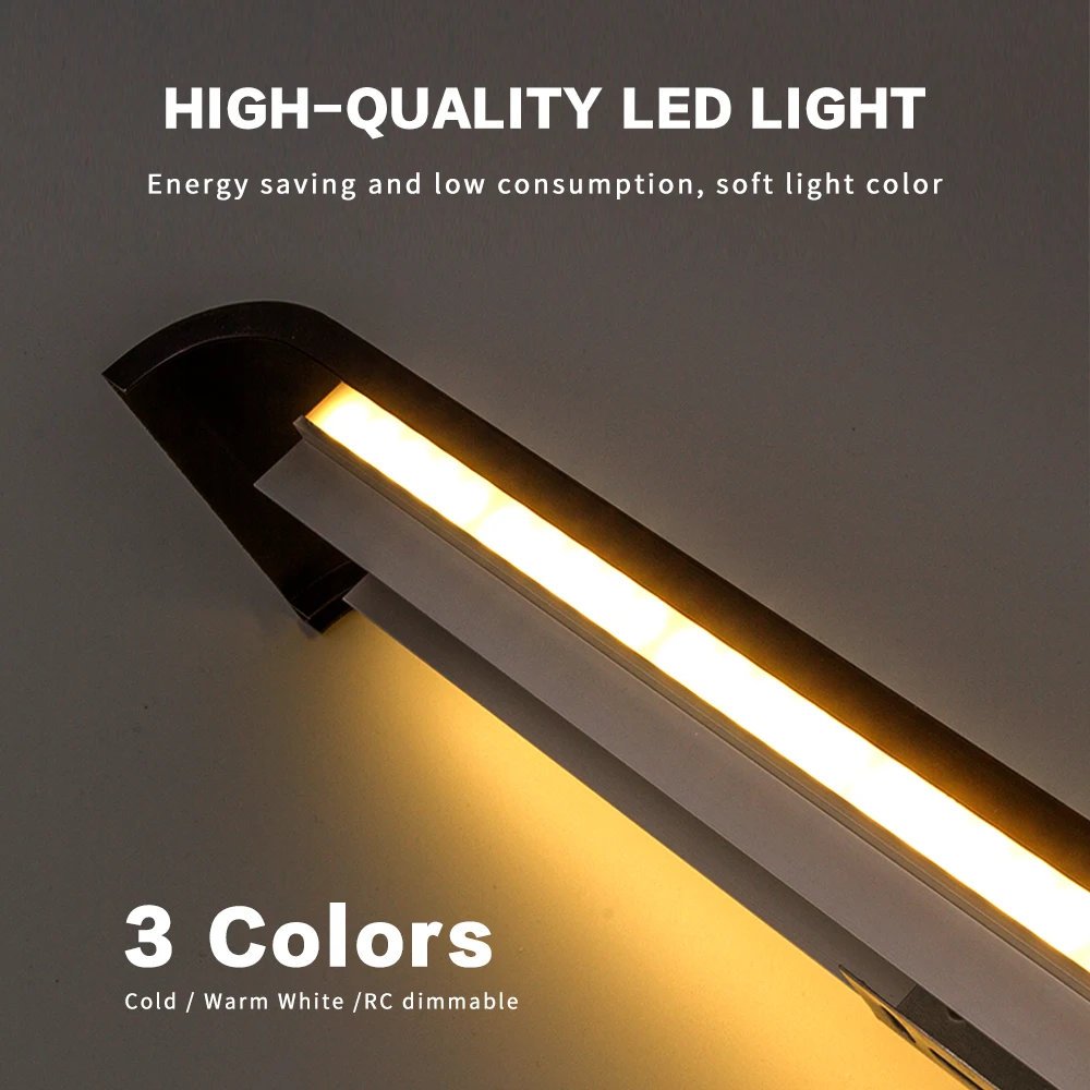 Светодиодная настенная лампа современный комнатный светильник минималистичное