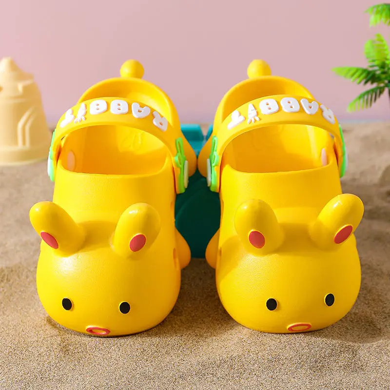 Белые детские садовые пляжные тапки для малышей мальчиков и девочек сланцы