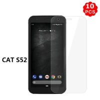 10pcslot 2 5d 9h tempered glass for cat s52 screen protector protective glass for caterpillar s52 s 52 cats52 smartphone film