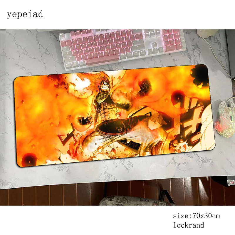

FAIRY TAIL mats 900x400x2mm Colourful gaming mouse pad big keyboard mousepad Cartoon notebook gamer accessories padmouse mat