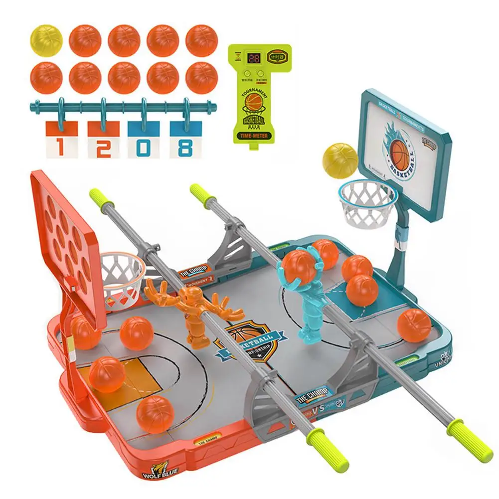 

Table Basketball Toy - Desktop Basketball Game 2 Player Table Top Basketball Game Shoot And Score Finger Basketball Multiplaye
