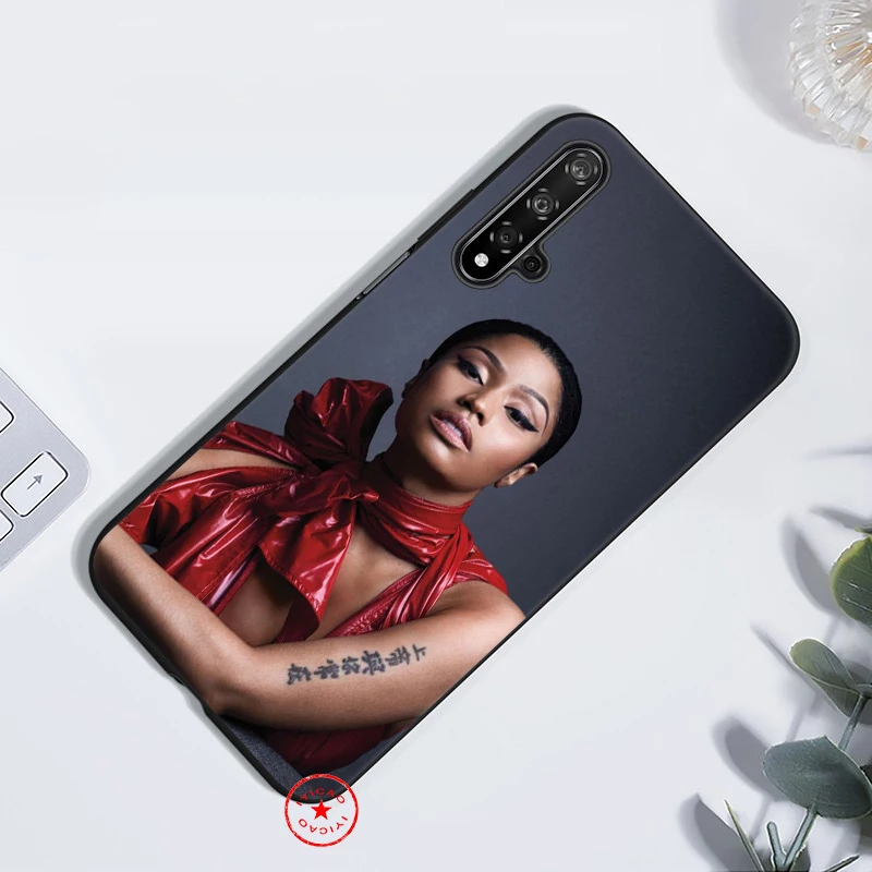 Мягкий чехол IYICAO Nicki Minaj Rapper для huawei Honor 20 10 9 9X 8X 8C 7X 7C 7A 6A Lite Pro View Note Silicone |
