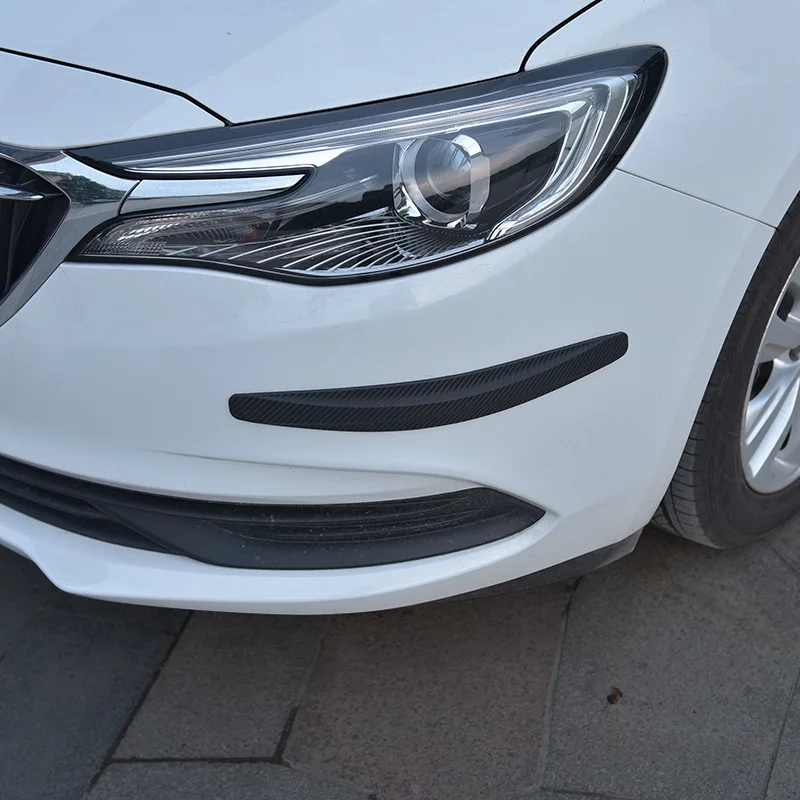 Защита для переднего и заднего бампера углеродная наклейка 2 шт. | Автомобили