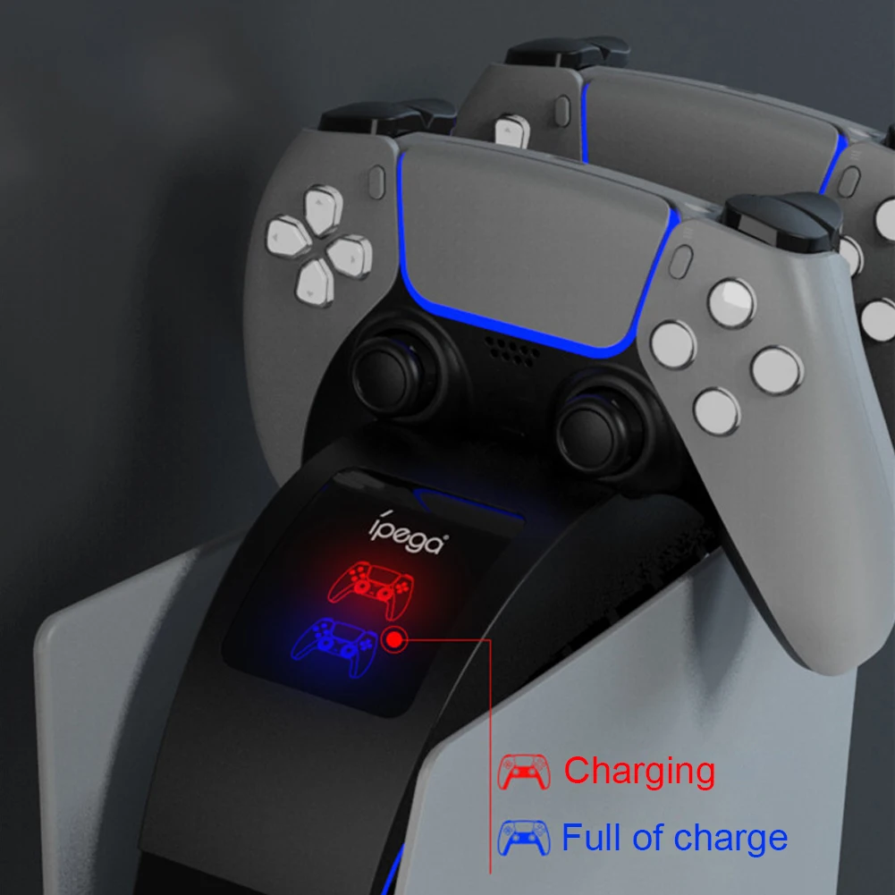 Док станция для PS5 контроллер с двойной подставкой зарядки|Запасные части| |