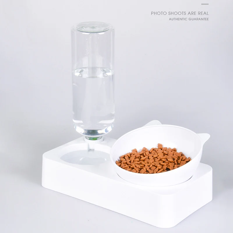 

Pet Cat Elevated Bowls Durable Double Bowls Raised Stand Cat Feeding & Watering Supplies Dog Feeder Pet Supplies