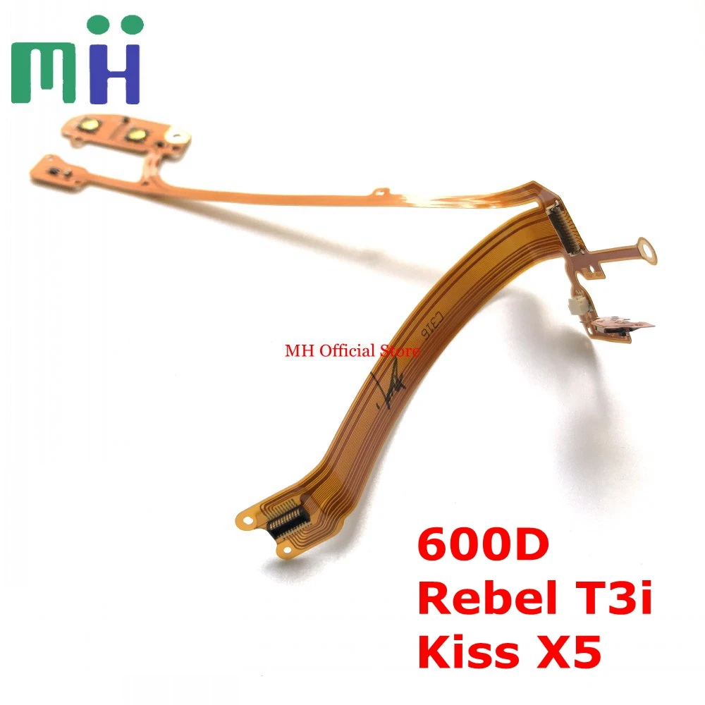 

Для Canon 600D / EOS Rebel T3i / Kiss X5 задняя крышка тактильный переключатель гибкий кабель для подключения материнской платы FPC Запасная часть