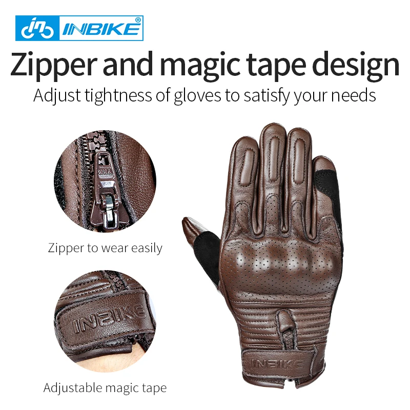 INBIKE мотоциклетные перчатки мужские для мотокросса езды на мотоцикле | Спорт и
