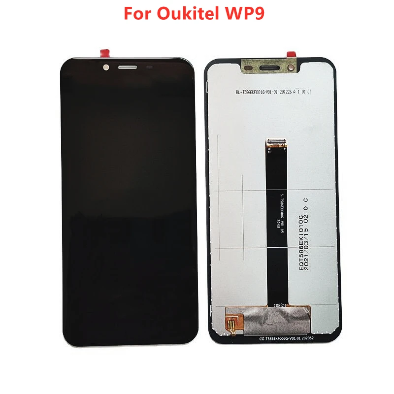Pantalla LCD Original para tel&eacute;fono m&oacute;vil, montaje de digitalizador t&aacute;ctil para Oukitel WP9-0