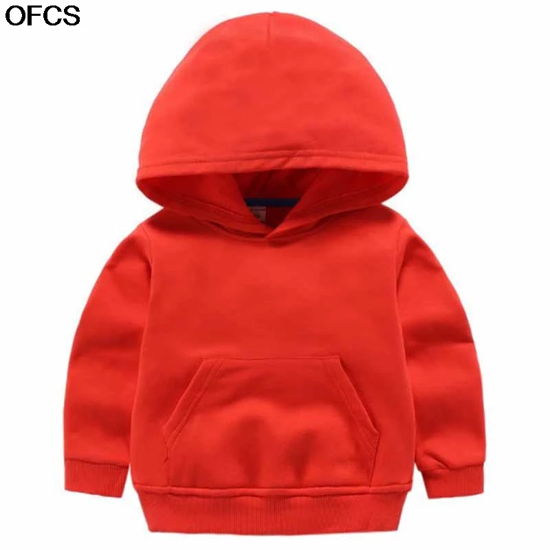 

Толстовка детские спортивные толстовки с капюшоном модные Однотонная одежда, свитер для маленьких девочек весенний хлопковый комплект оде...