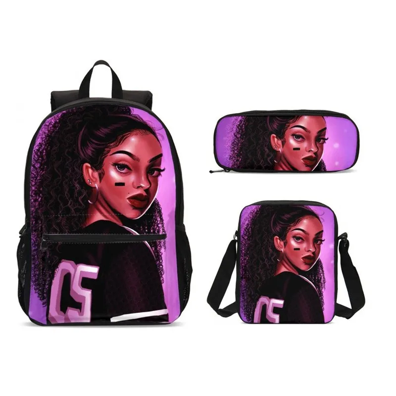 3 шт./компл. модные сумки для девушек в стиле хип хоп афро женские африканские