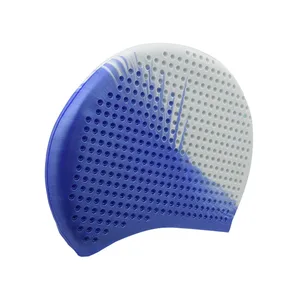 Мужская и женская плавательная шапка, взрослые большие размеры, молодежные водонепроницаемые плавательные шапочки для бассейна из спандекса, силиконовые защитные уши