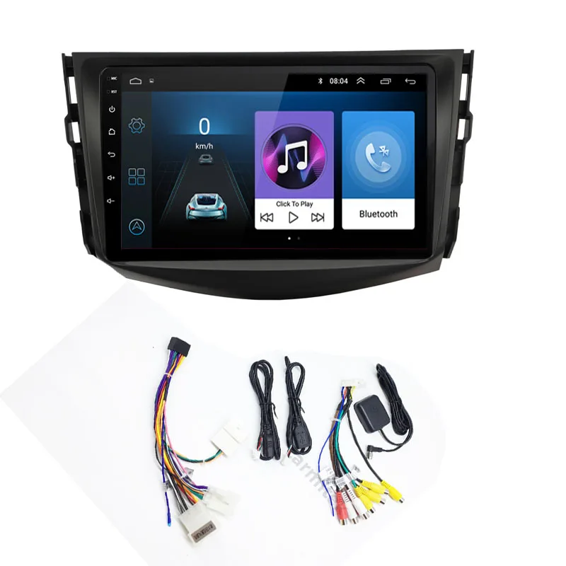 Автомобильный мультимедийный плеер Android 8,0 2 din автомобильный dvd gps навигатор для Toyota RAV4 Rav 4 2007-2011 Автомобильный Радио стерео