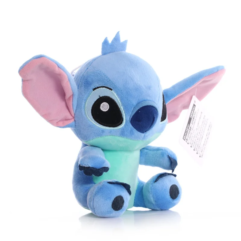 Disney аниме 20 см Плюшевые игрушки Kawaii Лило и Стич куклы мягкие чучела Животные