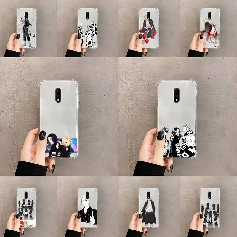 

Anime Tokyo Revengers Phone Case Transparent For OnePlus MEIZU MEITU M 7 8 9 16 17 T PRO XS moible bag