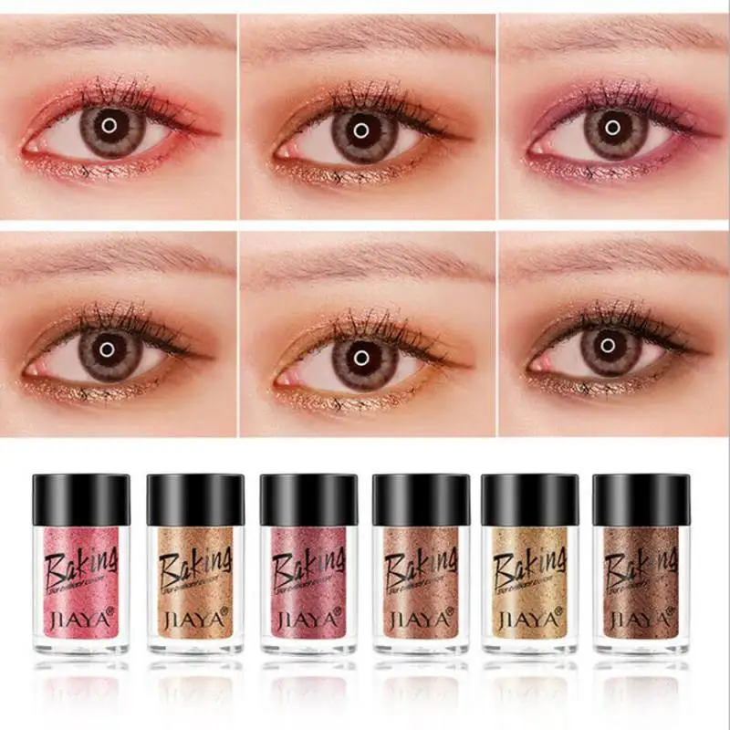 Матовые блестящие тени для век палитра стойкие водостойкие мягкие алмазные