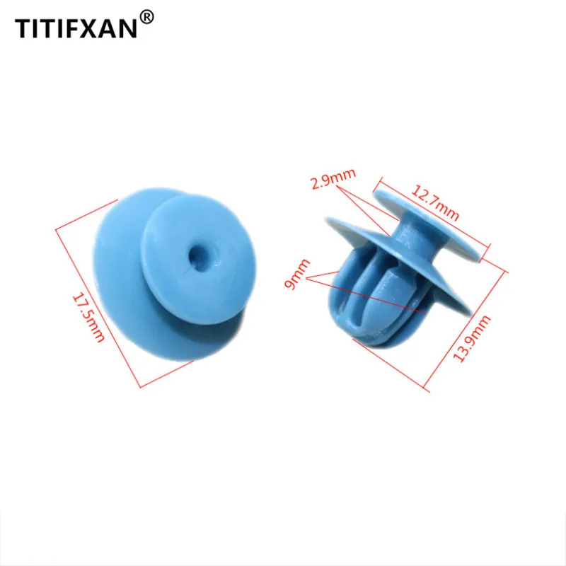 

10PCS Car side skirt wheel arch guard plastic fastener clip for Mitsubishi Mirage L200 MU000977