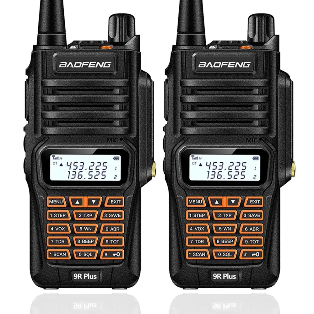 2 шт. 2020 портативная рация двухстороннее радио дальний УКВ УВЧ СВ радиостанция
