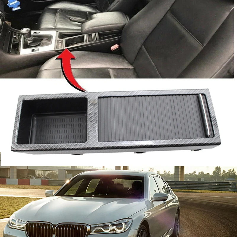 Подставка для хранения воды BMW E46 3 Series 1998 2007 51167038323 углеродное волокно|Все уборки| |