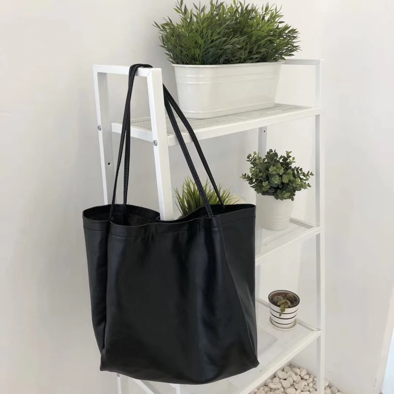 

Повседневные вместительные сумки-тоуты, дизайнерские женские сумки на плечо, роскошная сумка из мягкой искусственной кожи, шикарные больши...