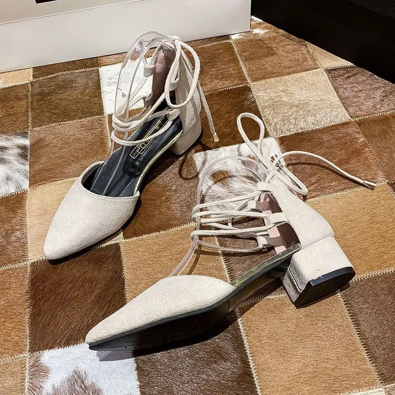 Женские туфли-лодочки с острым носком в стиле ретро | Обувь