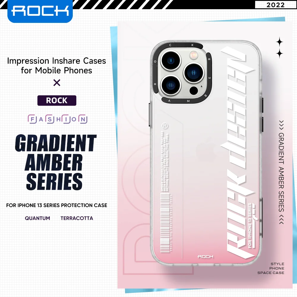 

3D Gradient Case for iPhone 13 Pro Max Cover Fashion Double Layer PC Back Impact Cover Matte Bumper Case for iPhone 13 Pro
