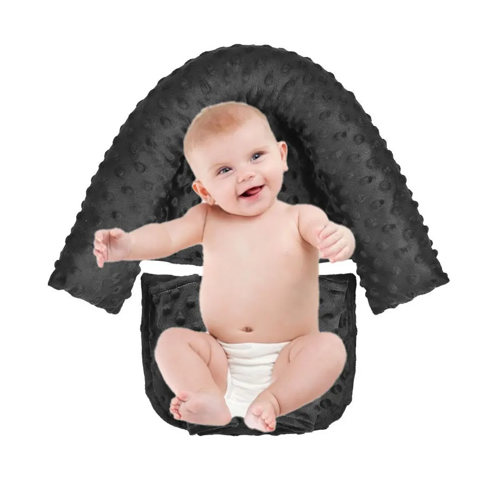 

Baby Cushion For Car Seat U Shape Safety Soft Baby Neck Pillow Head Support Pillow For Strollers, Trampolines, And Baby Carriers