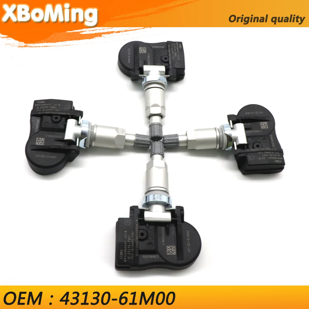 Система контроля давления в шинах 43139-61M00 TPMS для Suzuki Свифт Vitara SX4 S-Cross Ignis Baleno Jimmy 4313061M00