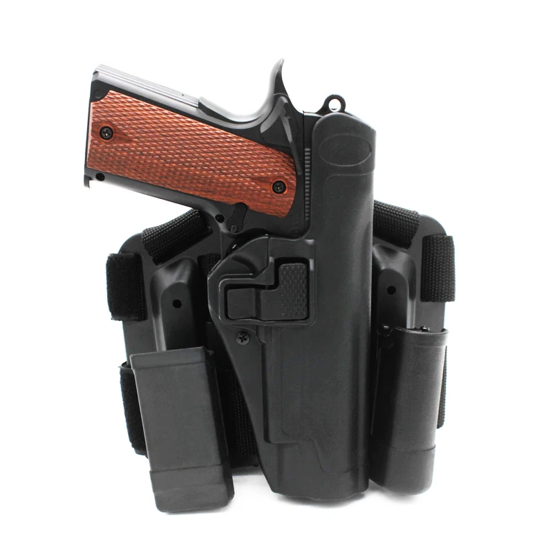 Тактический CQC Уровень 2 рабочий кобура с подвижной платформой для Colt 1911 Handguns Right