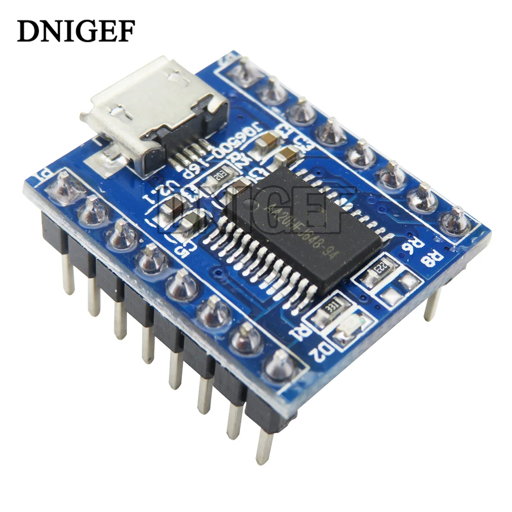 DNIGEF 1 шт. Новый JQ6500 голосовой звуковой модуль USB заменить один на пять каналов MP3