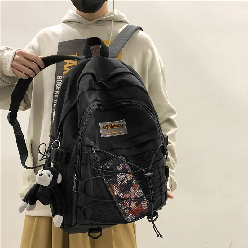 Школьный ранец для пары вместительный рюкзак ноутбука 15 6 дюйма мужчин и женщин