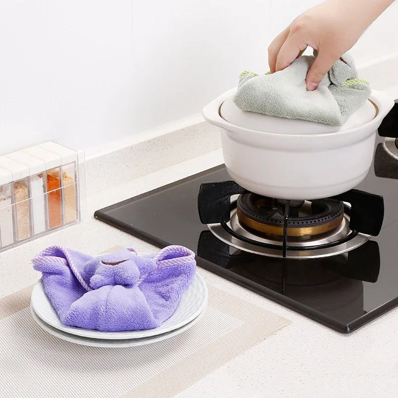 Милое мультяшное полотенце для домашнего использования детское мягкое рук