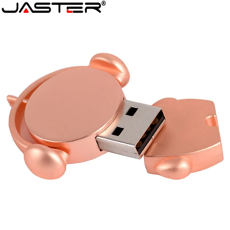 USB флеш накопитель JASTEER с милым металлическим рисунком 32 ГБ/64 ГБ 16 u диск (более 10