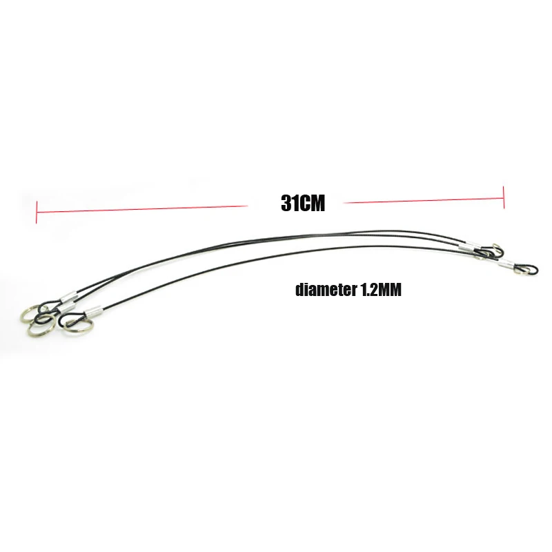 Ремешок для ключей с тросом 5 шт |