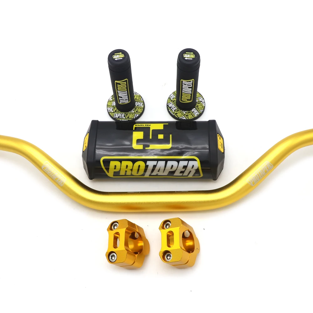 Защитная Подушка на руль ручки руля Pro taper CNC зажим Жир Бар 1-1/" Пита велосипед мотоцикл для мотокросса 28 мм для KTM SX SXF EXC xcw EXCF
