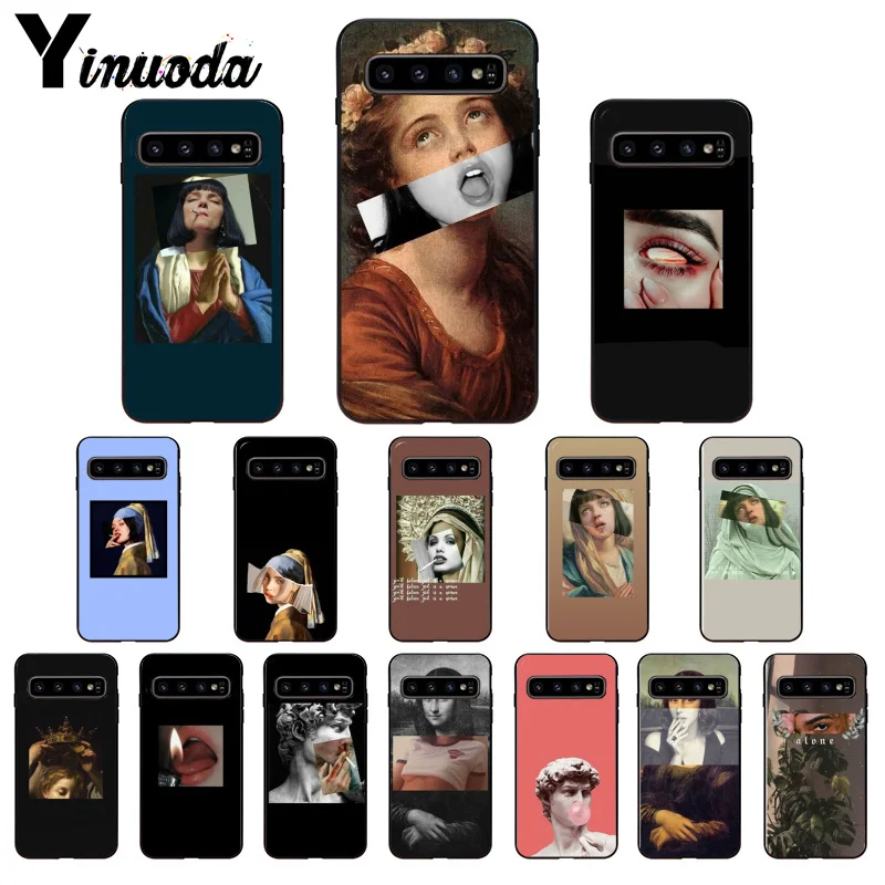 Yinuoda живописное произведение Давид ультра тонкий мультфильм шаблон телефон