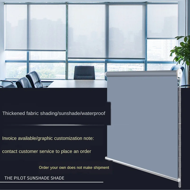 Затвор жалюзи без отверстия на заказ ванная комната офис балкон лифтинг