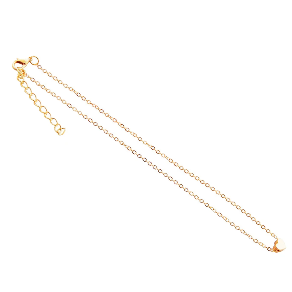 Женский чокер с подвеской в виде сердца модное ожерелье до ключиц цепочка