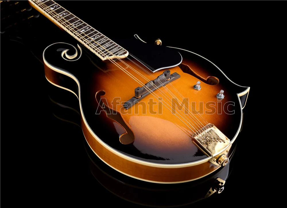 Afanti Music Solid FIR top F Mandolin (AMB-617) | Спорт и развлечения