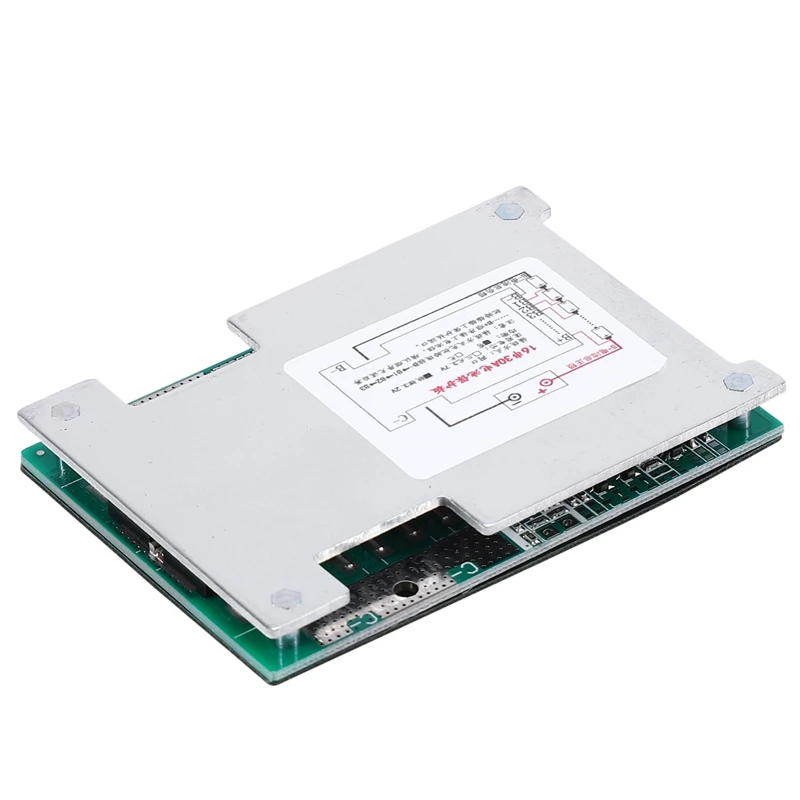 16S 48V 30A LiFePo4 плата защиты батареи BMS PCB с балансом для E Bike EScooter|Аксессуары батарей| |