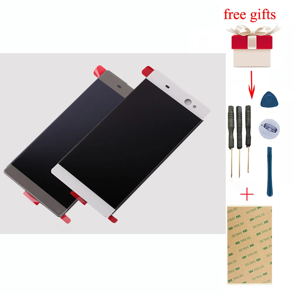 Для sony Xperia C6 lcd Touch XA Ultra lcd экран F3212 дигитайзер F3211 F3216 ЖК-дисплей сенсорный экран Сенсорная панель в сборе