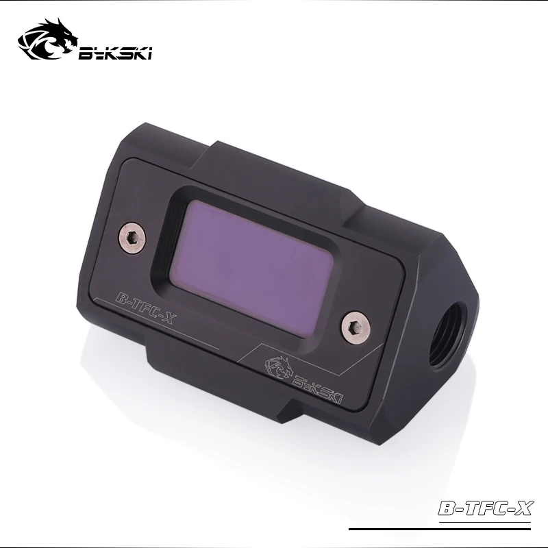 Bykski B-TFC-X расходомер в реальном времени монитор СВЕТОДИОДНЫЙ дисплей высокой