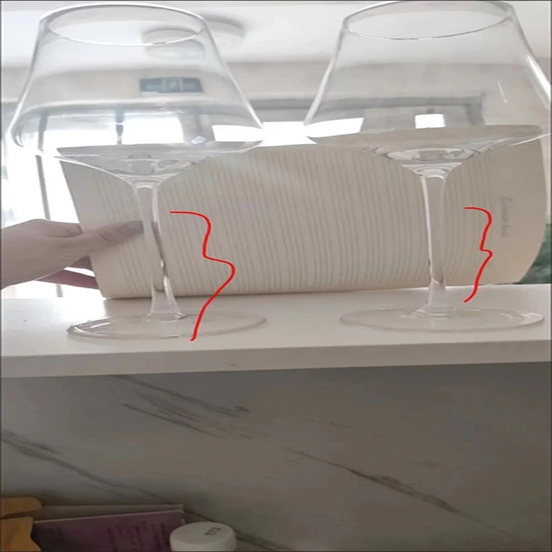 

2PCS/lotGoblet Top Grade Wine Glass European Style Home Creative Personality Wine Glass