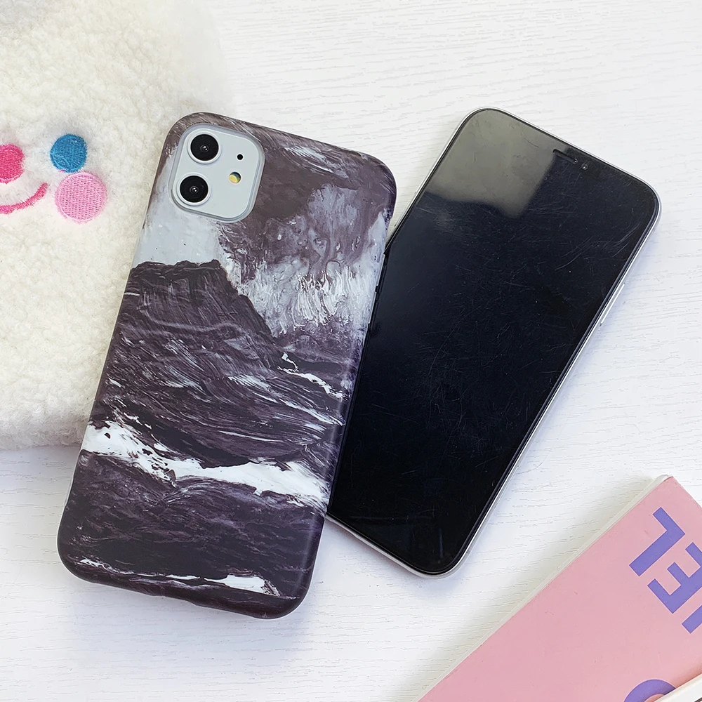 KISSCASE мраморный камень текстура чехол для телефона iPhone 11 Pro Max X XR XS 7 8 6 6s Plus