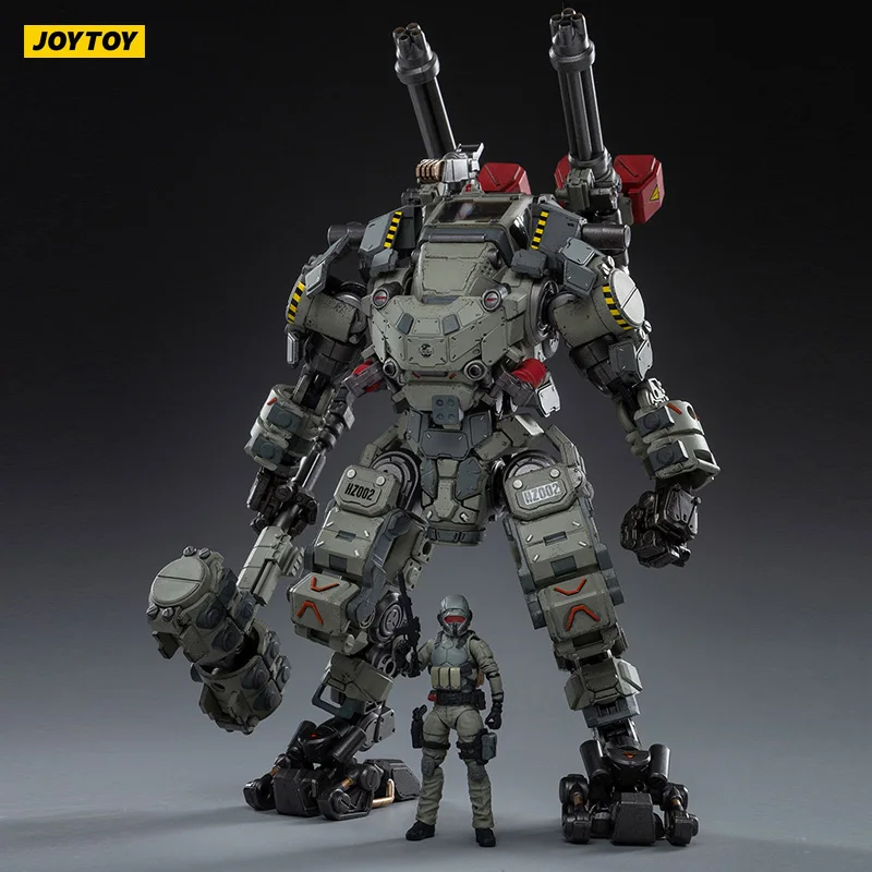 Экшн-робот JOYTOY со стальным покрытием H02 MECHA готовый продукт бесплатная доставка