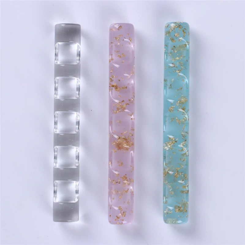 

1Pc Acrylic Clear Nail Brush Rack Shelf Nail Art Brush Holder Stand Painting Pen Rest UV Gel Brush Display Holders Manicure Tool