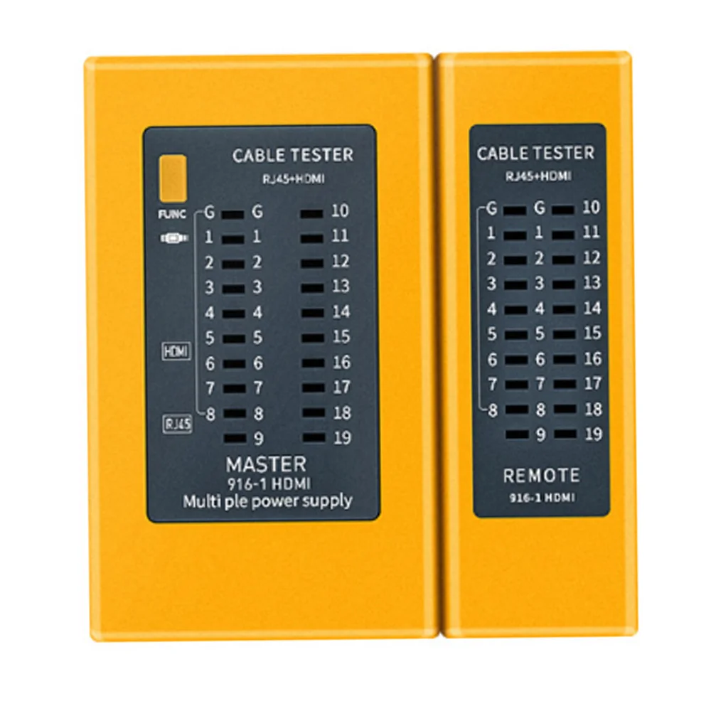 

Network Cable Tester Wire Line Finder RJ45+HDMI Multi-function Industrial Control Elements Wire Finder Tool network Repair