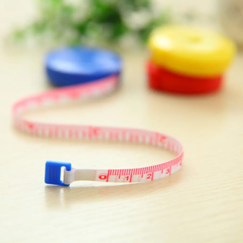 1 5 м мини автоматическая выдвижная рулетка сантиметр/дюйм линейка Гибкая ярких