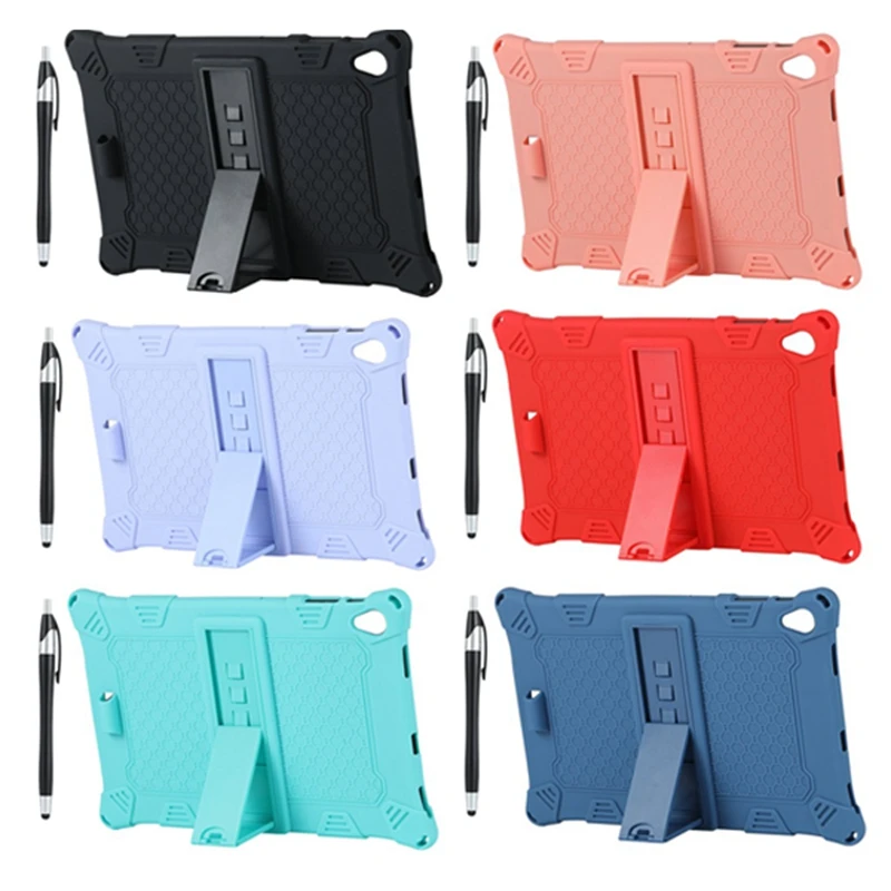 

Protection Case for ALLDOCUBE IPlay40 Tablet 10.4 Inch Silicone Case Adjustable Tablet Stand with Pen
