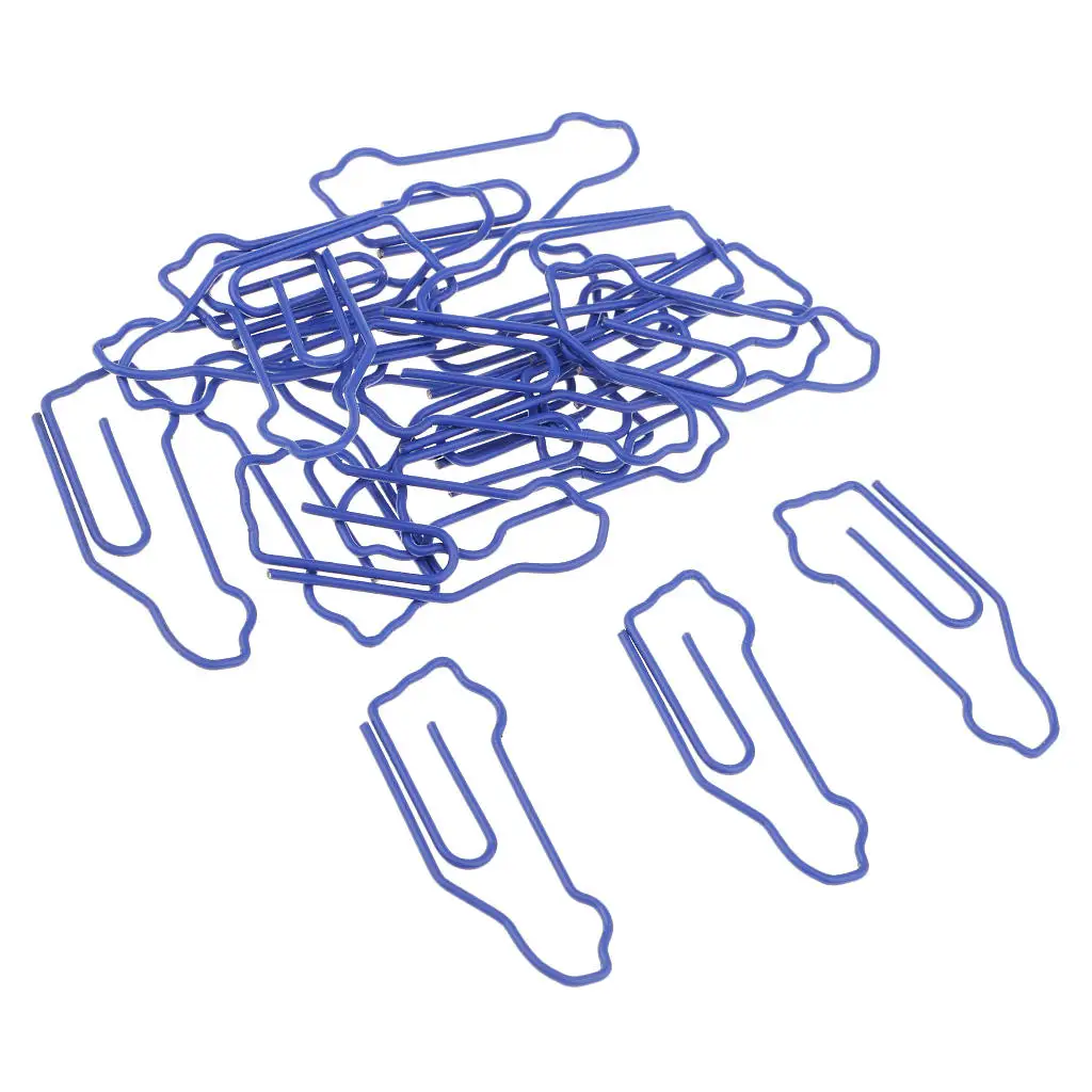 

20 шт., зажимы для бумаги, 4x1,4 см